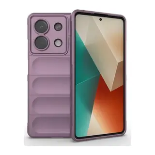 Xiaomi Poco X6 Kılıf Optimum Silikon - Mor