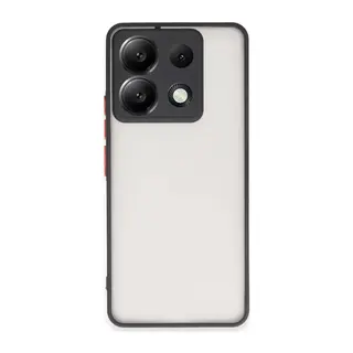 Xiaomi Redmi Note 13 Pro 5G Kılıf Montreal Silikon Kapak - Siyah