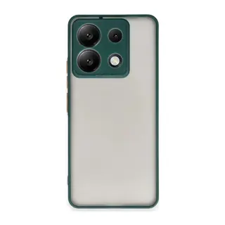 Xiaomi Redmi Note 13 Pro 5G Kılıf Montreal Silikon Kapak - Yeşil
