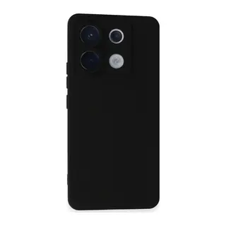 Xiaomi Redmi Note 13 Pro 5G Kılıf Nano içi Kadife Silikon - Siyah