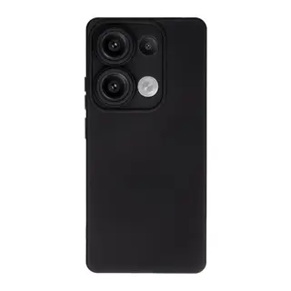 Xiaomi Redmi Note 13 Pro 4G Kılıf Nano içi Kadife Silikon - Siyah