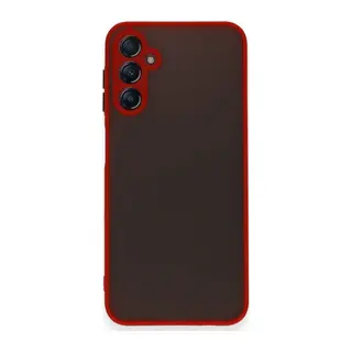 Samsung Galaxy A15 4G Kılıf Montreal Silikon Kapak - Kırmızı