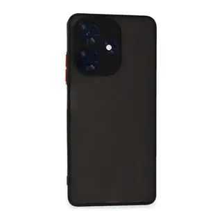 İnfinix Hot 30 4G Kılıf Montreal Silikon Kapak - Siyah