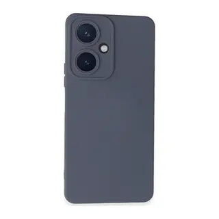 Vivo Y27 Kılıf Nano içi Kadife Silikon - Gri