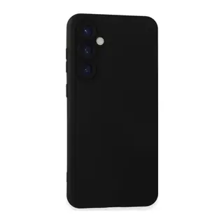 Samsung Galaxy S24 Kılıf Nano içi Kadife Silikon - Siyah