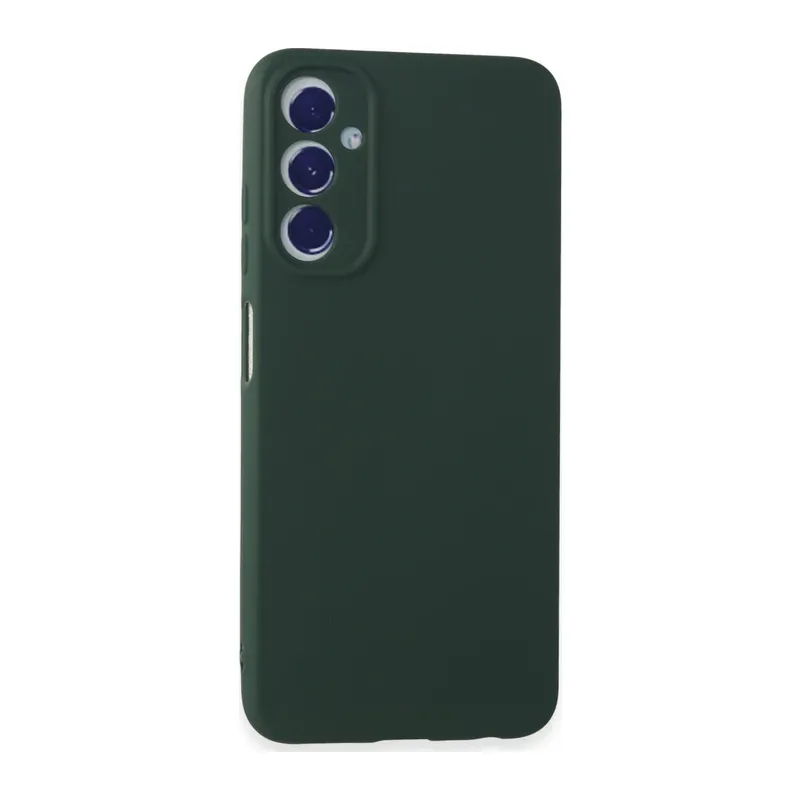 Samsung Galaxy A05S Kılıf First Silikon - Koyu Yeşil