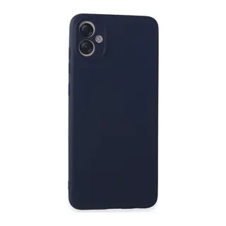 Samsung Galaxy A05 Kılıf First Silikon - Lacivert