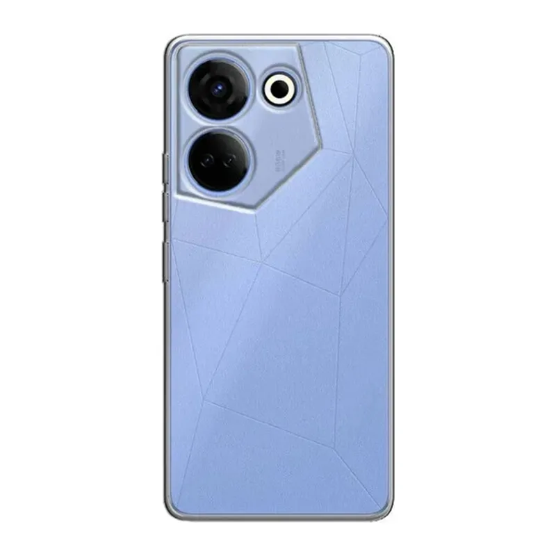 Tecno Camon 20 Pro 5G Kılıf Lüx Şeffaf Silikon