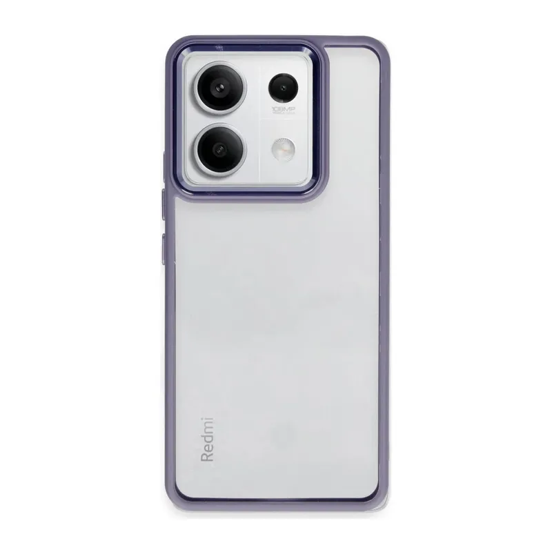 Xiaomi Redmi Note 13 4G Kılıf Power Silikon - Lila