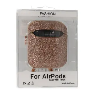 Apple Airpods 2 (2.nesil) Spell Simli Kılıf - Rose Gold