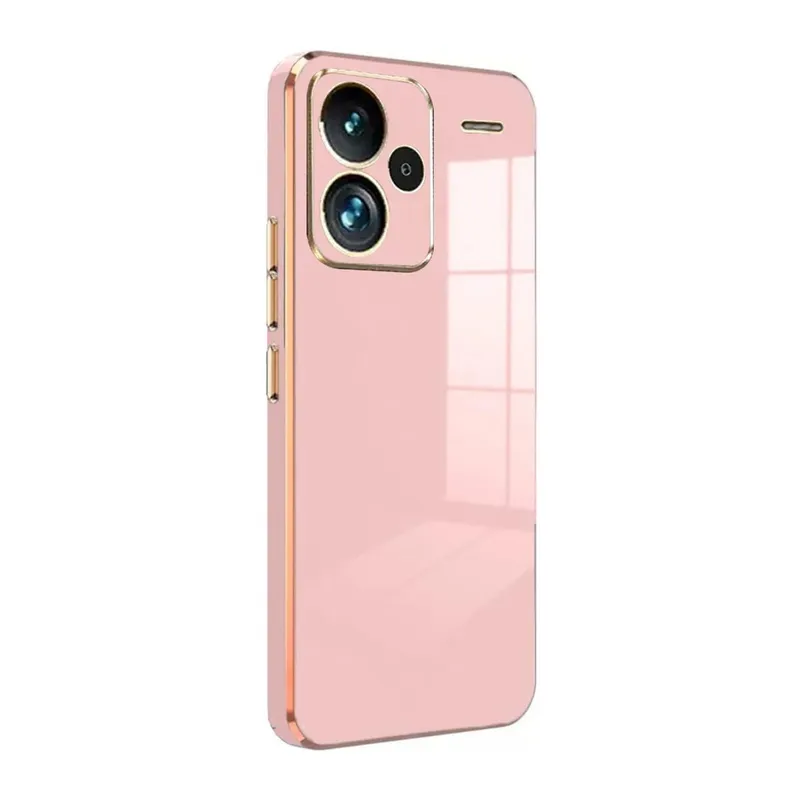 Xiaomi Redmi Note 13 Pro Plus Kılıf Volet Silikon - Pembe