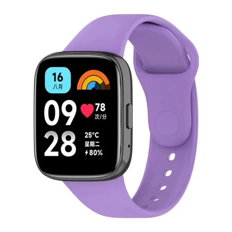 Xiaomi Redmi Watch 3 Active Klasik Kordon - Lila