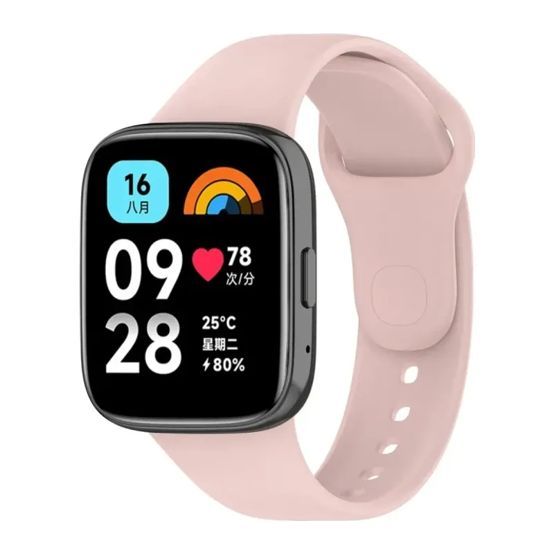 Xiaomi Redmi Watch 3 Active Klasik Kordon - Pudra