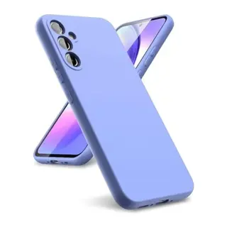 Samsung Galaxy A24 4G Kılıf First Silikon - Lila