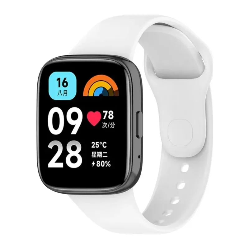 Xiaomi Redmi Watch 3 Active Klasik Kordon - Beyaz