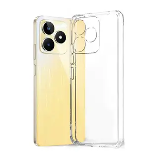 Realme Note 50 4G Kılıf Lüx Şeffaf Silikon