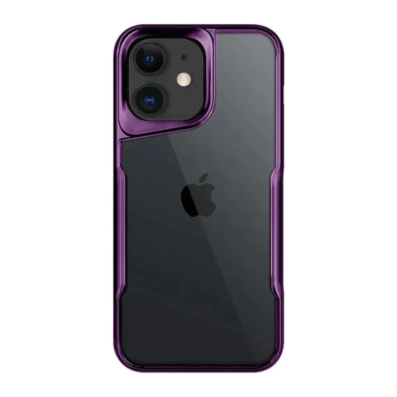Apple iPhone 11 Kılıf Boyi Silikon Kapak - Derin Mor