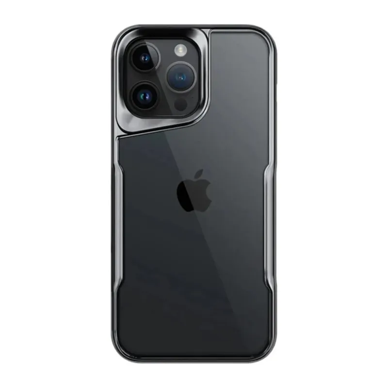 Apple iPhone 15 Pro Max Kılıf Boyi Silikon Kapak - Titan Gri
