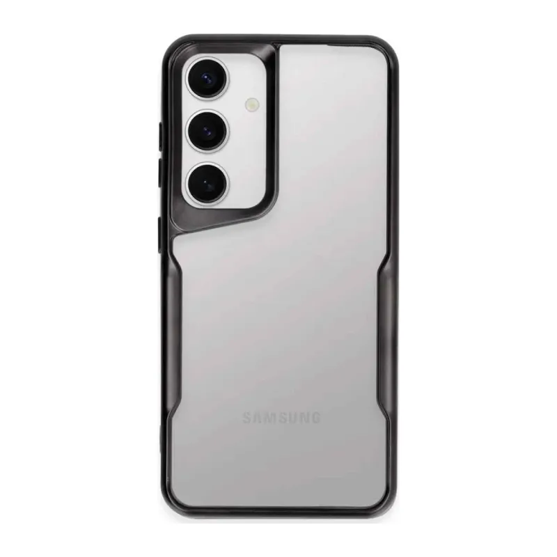Samsung Galaxy A15 4G Kılıf Boyi Silikon Kapak - Siyah