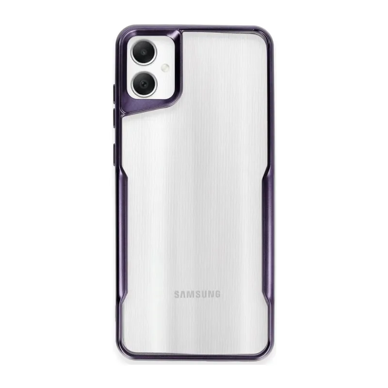 Samsung Galaxy A05 Kılıf Boyi Silikon Kapak - Derin Mor