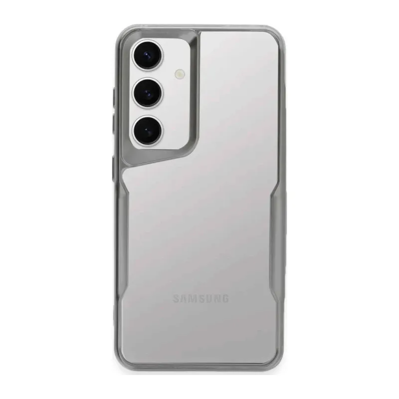 Samsung Galaxy A14 4G Kılıf Boyi Silikon Kapak - Gümüş