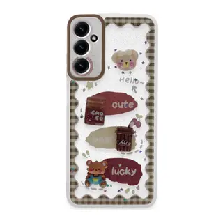 Samsung Galaxy A14 4G Kılıf Sweet Desenli Silikon Kapak - Şeffaf