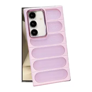 Samsung Galaxy S24 Kılıf Airmax Silikon Kapak - Pembe