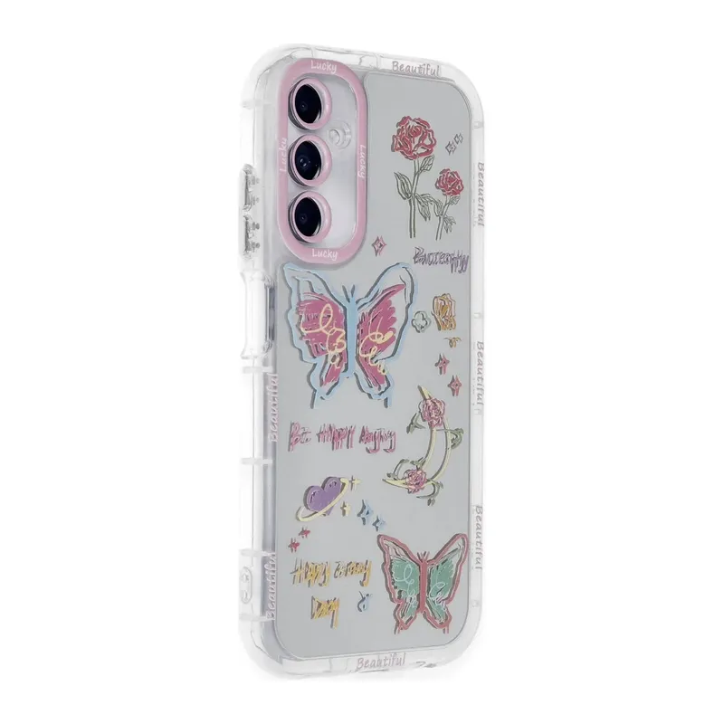 Samsung Galaxy A05S Kılıf Reflexion Desenli Kapak - Desen 8