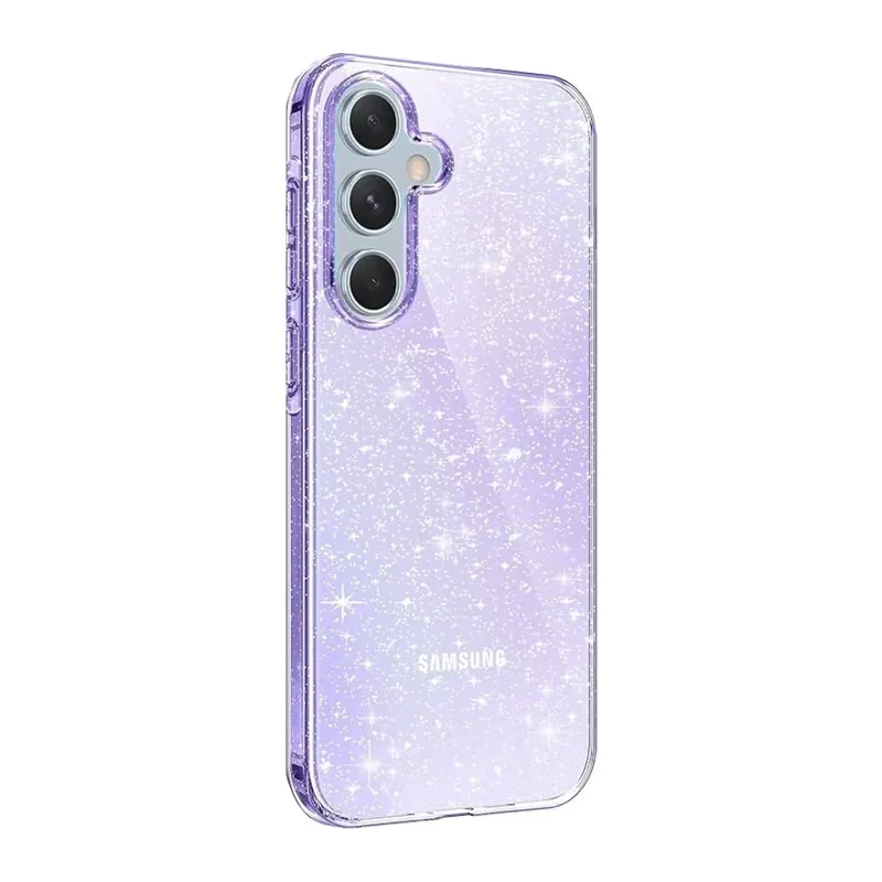 Samsung Galaxy A25 5G Kılıf Glow Kapak - Mor