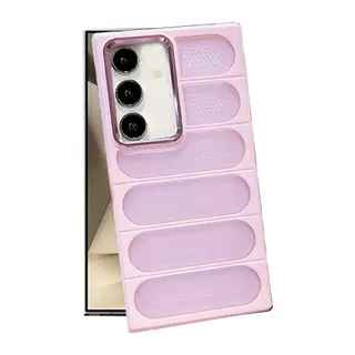 Samsung Galaxy S24 Plus Kılıf Airmax Silikon Kapak - Pembe