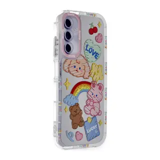 Samsung Galaxy A05S Kılıf Reflexion Desenli Kapak - Desen 4