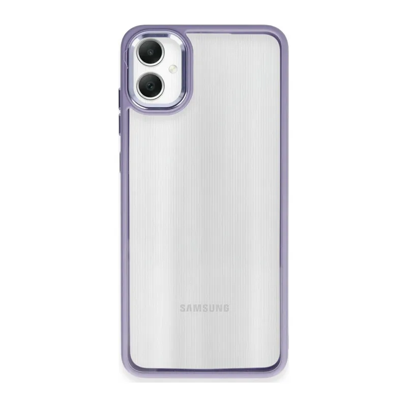 Samsung Galaxy A05 Kılıf Power Silikon - Lila