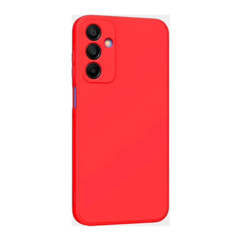 Samsung Galaxy A25 5G Kılıf First Silikon - Kırmızı