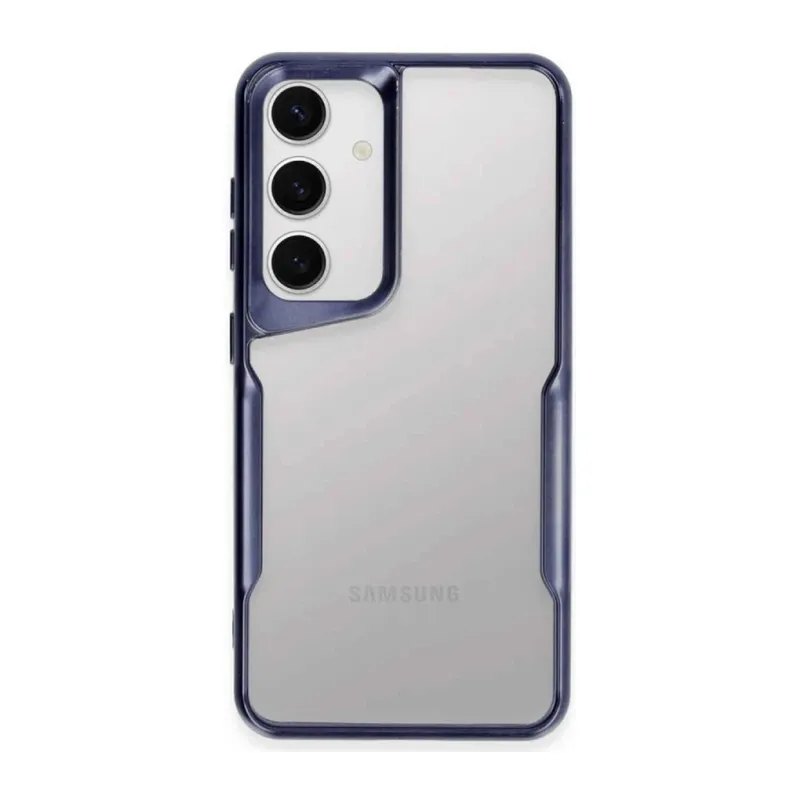Samsung Galaxy A15 4G Kılıf Boyi Silikon Kapak - Lacivert