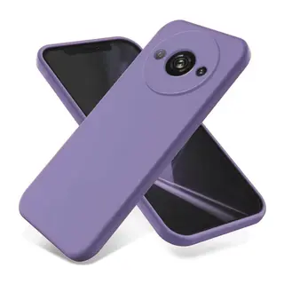 Xiaomi Redmi A3 4G Kılıf First Silikon - Lila