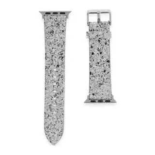 Apple Watch 38mm Starry Taşlı Kordon - Gümüş