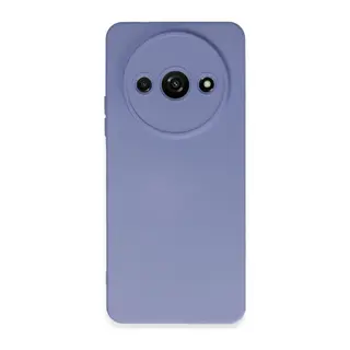 Xiaomi Redmi A3 4G Kılıf Nano içi Kadife Silikon - Lila