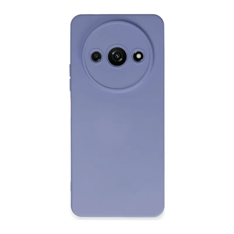 Xiaomi Redmi A3 4G Kılıf Nano içi Kadife Silikon - Lila