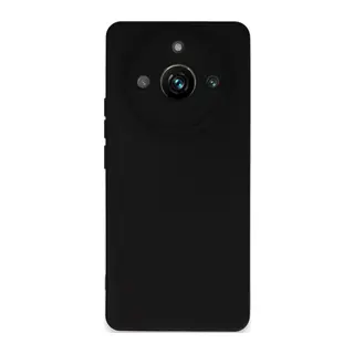 Realme 11 Pro Kılıf Nano içi Kadife Silikon - Siyah