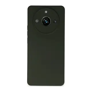 Realme 11 Pro Kılıf Nano içi Kadife Silikon - Koyu Yeşil