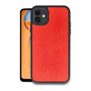 Apple iPhone 11 Kılıf Aras Deri Kapak - Kırmızı
