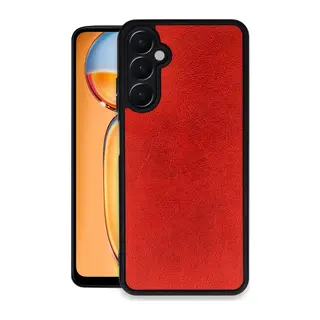 Samsung Galaxy A55 5G Kılıf Aras Deri Kapak - Kırmızı
