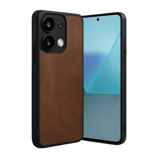 Xiaomi Redmi Note 13 Pro 5G Kılıf Aras Deri Kapak - Taba