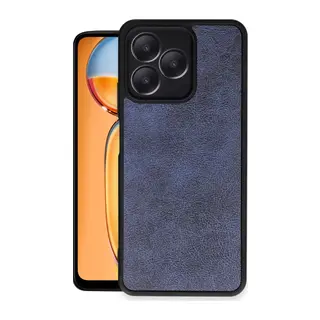 Realme Note 50 4G Kılıf Aras Deri Kapak - Lacivert
