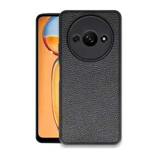Xiaomi Redmi A3 4G Kılıf Aras Deri Kapak - Siyah