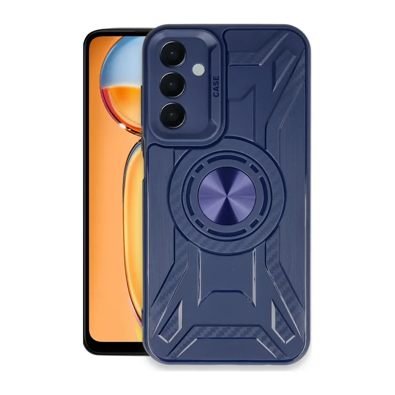 Samsung Galaxy A25 5G Kılıf Lincoln Silikon - Lacivert