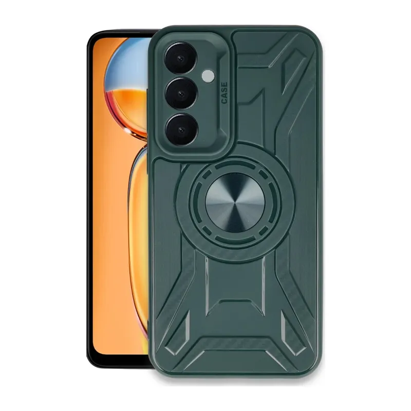 Samsung Galaxy A25 5G Kılıf Lincoln Silikon - Koyu Yeşil