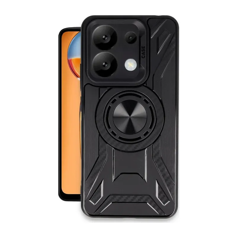 Xiaomi Redmi Note 13 Pro 5G Kılıf Lincoln Silikon - Siyah