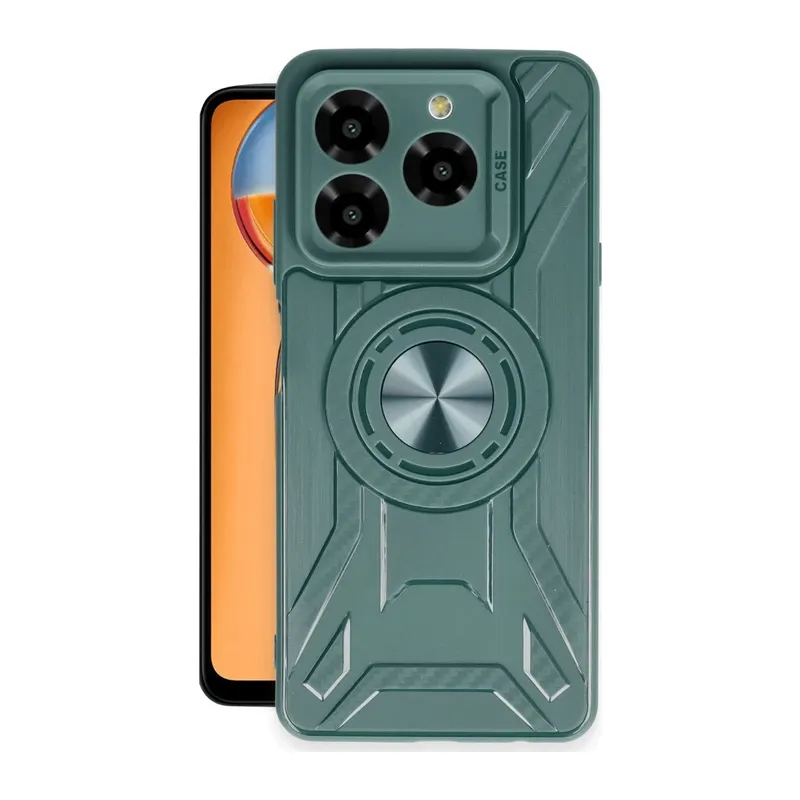 General Mobile Era 30 Kılıf Lincoln Silikon - Koyu Yeşil
