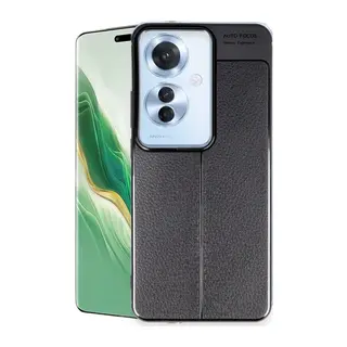 Oppo Reno 11F Kılıf Auto Focus Kapak - Siyah